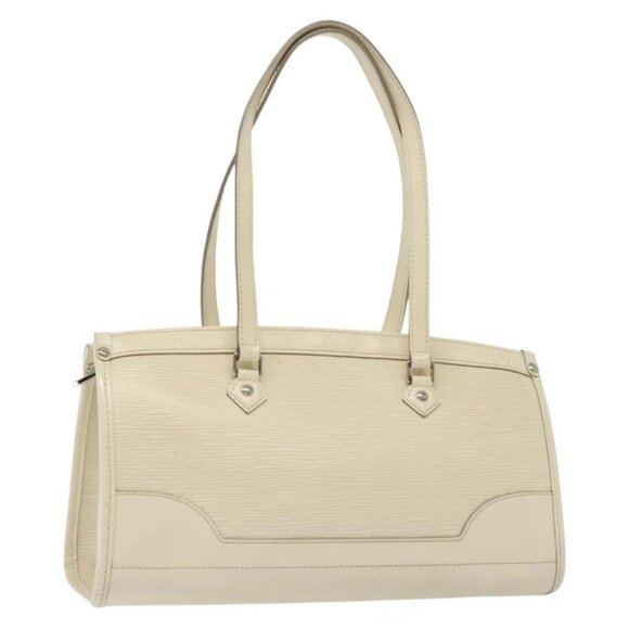 LOUIS VUITTON Epi Madeleine PM Hand Bag White Yvoire - Picture 3 of 16